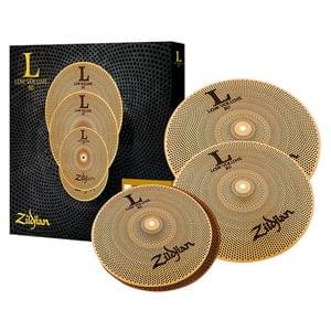 Zildjian LV468 L80 Low Volume 14 inch Hi hats 16 inch Crash 18 inch Crash Ride Cymbal Box Set